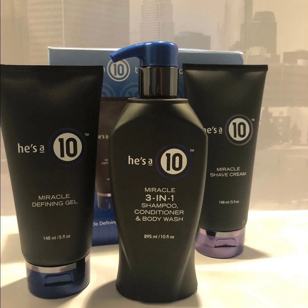 He’s a 10- it’s a10 for men